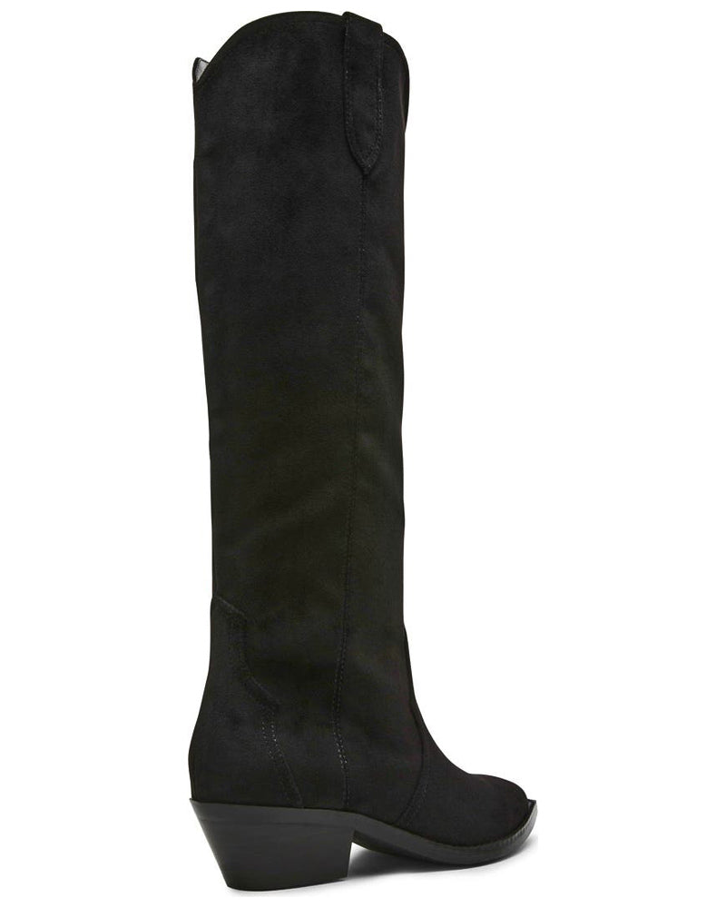 Faux Suede Knee High Boots (Women)