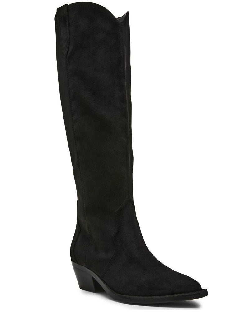 Faux Suede Knee High Boots (Women)