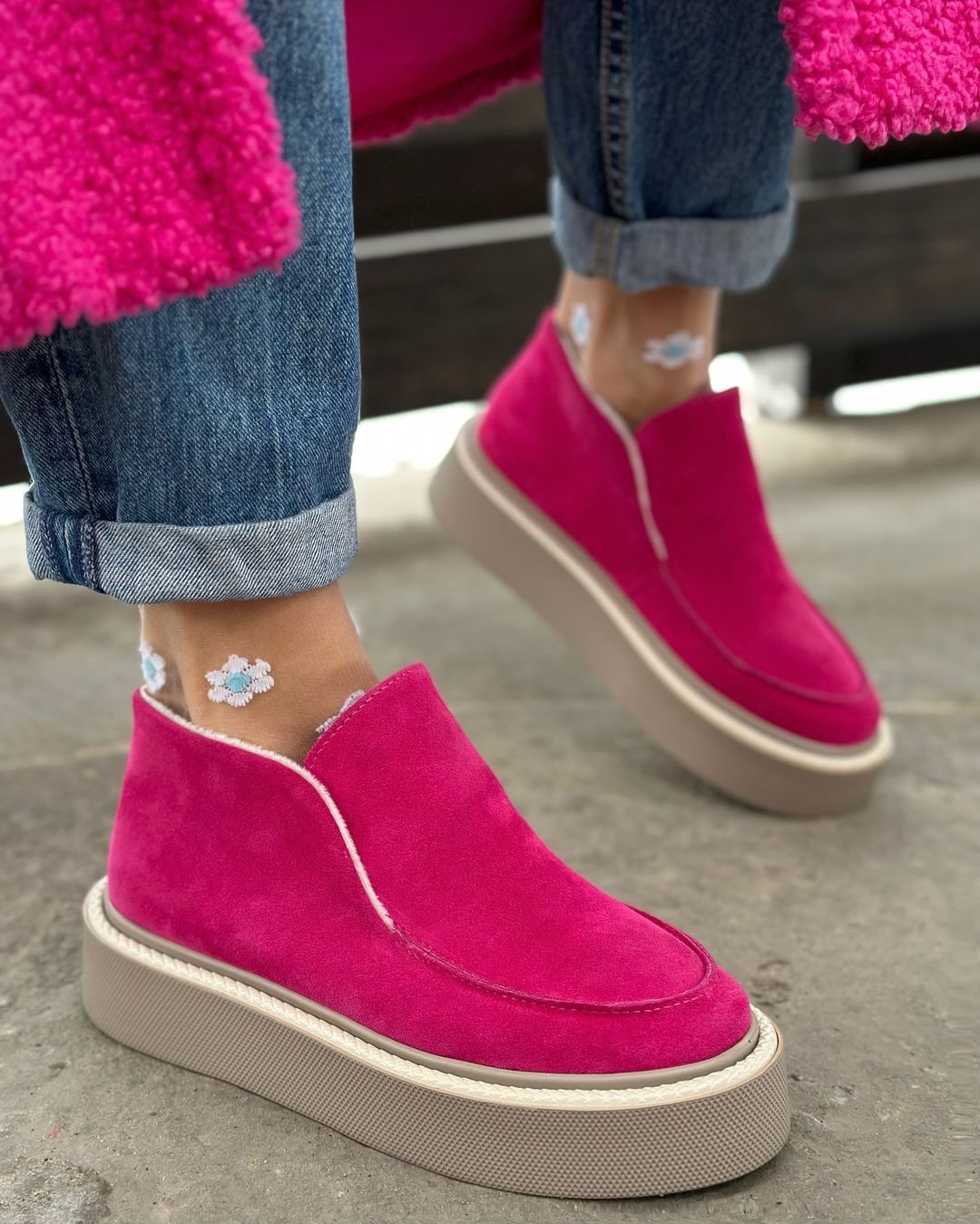 Women's Casual Suede Thick Loafers (Buy 2 Free Shipping✔️)