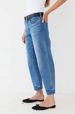 Solid Color Straight Casual Jeans