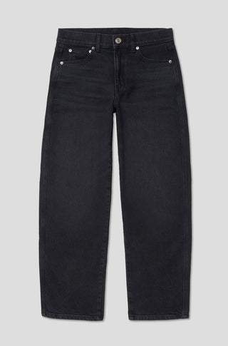 Solid Color Straight Casual Jeans