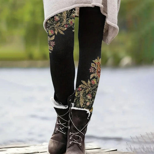 Cool Print Side Pocket Pants