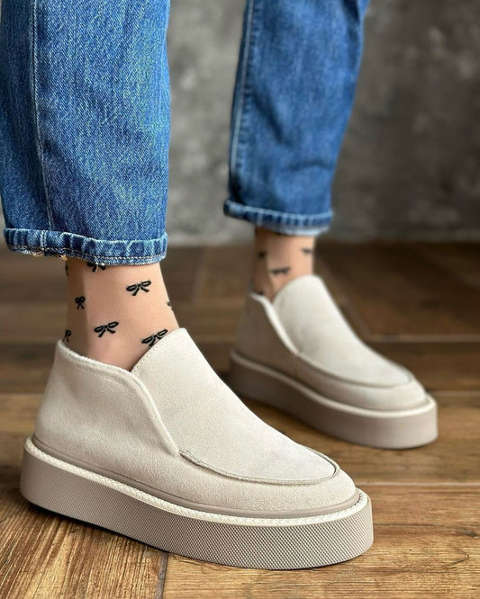 Women's Casual Suede Thick Loafers (Buy 2 Free Shipping✔️)