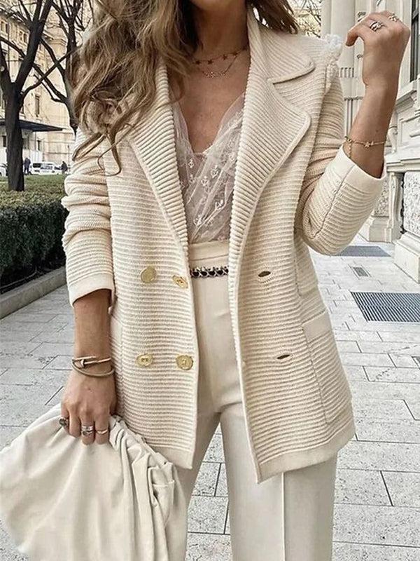 Groovy Long Sleeve Plain Cardigan