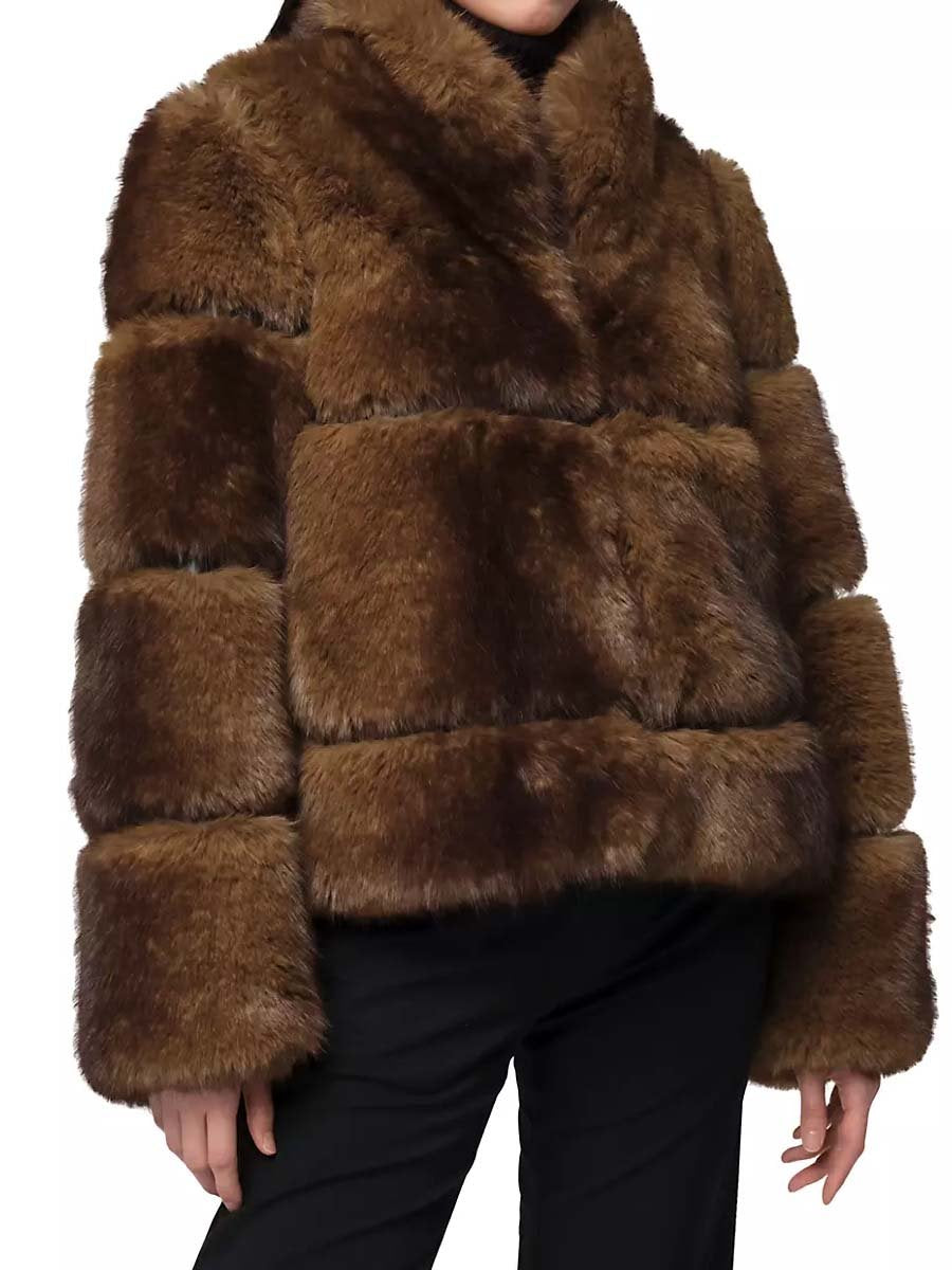 Fashion Faux Fox Fur Short Coat (Free Shipping✔️)