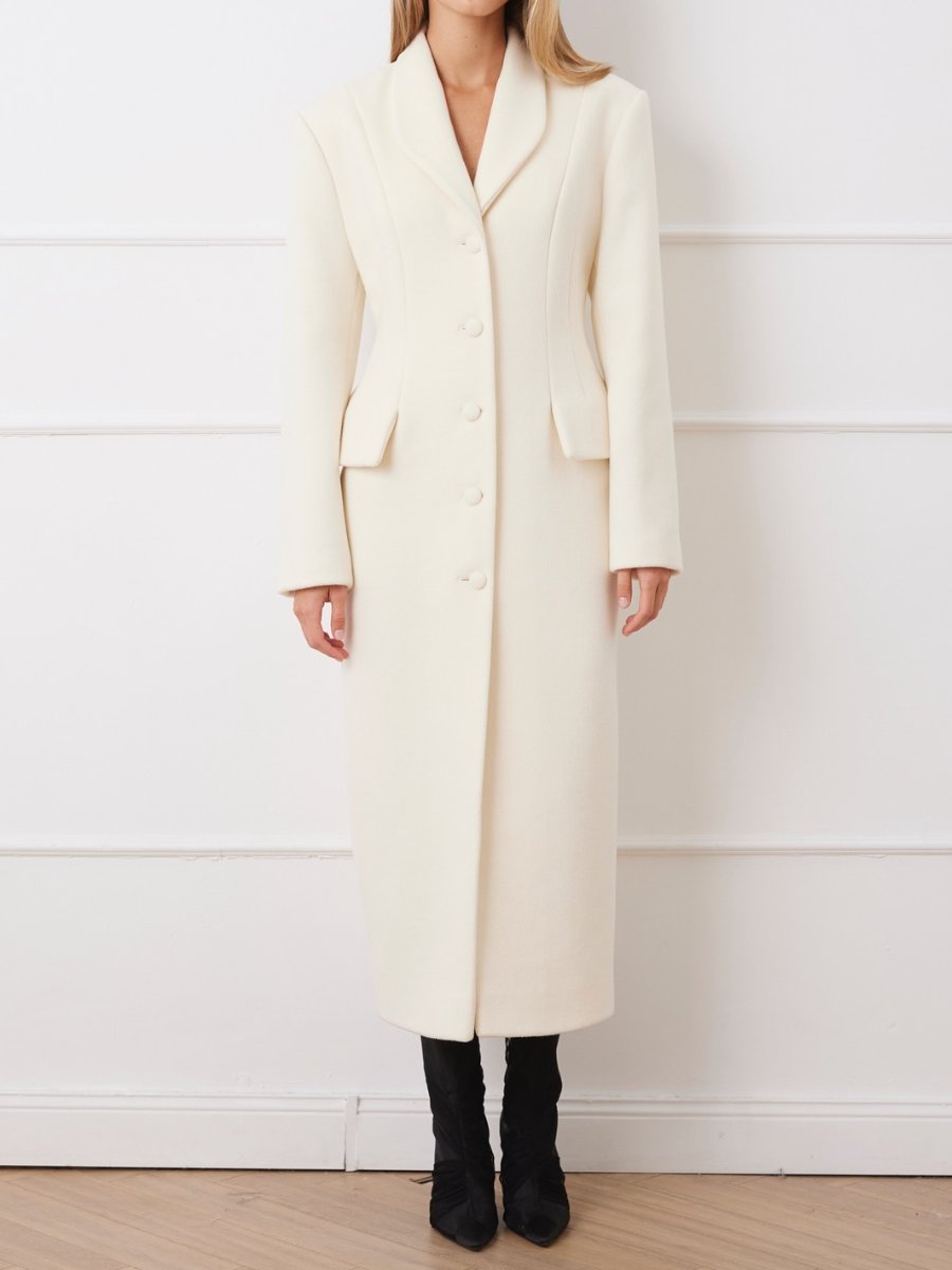 Demure Comfy Long Coat