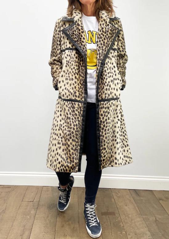 Comfy Leopard Winter Coat