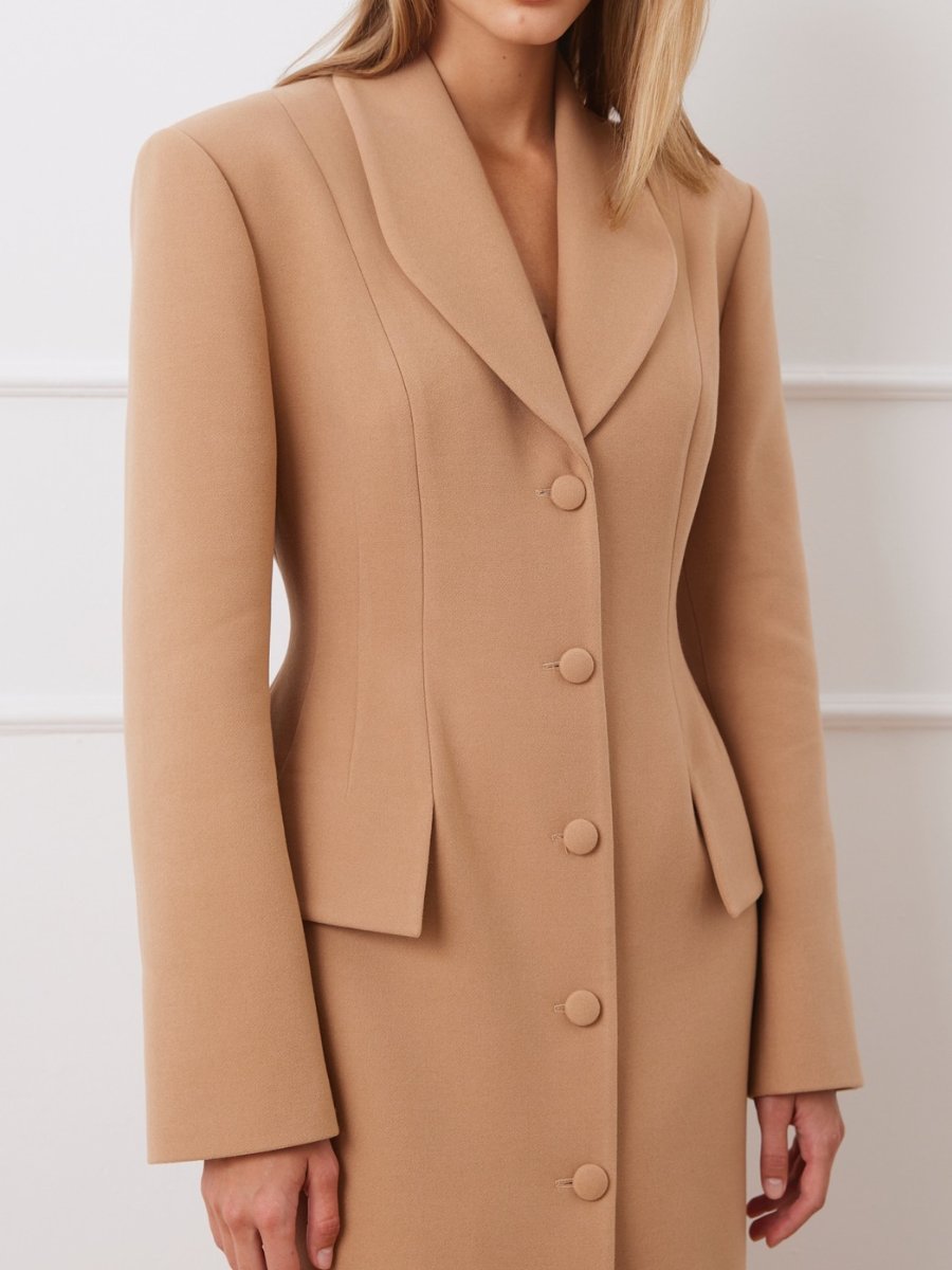 Demure Comfy Long Coat