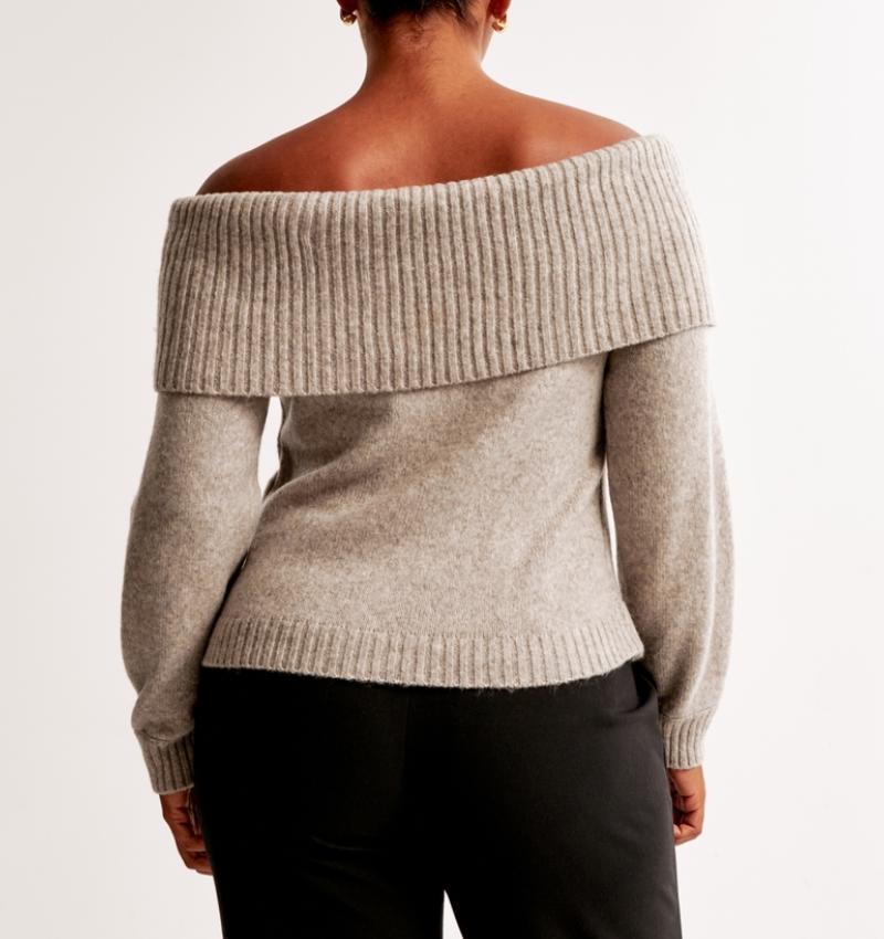 Stylish Off-The-Shoulder Sweater