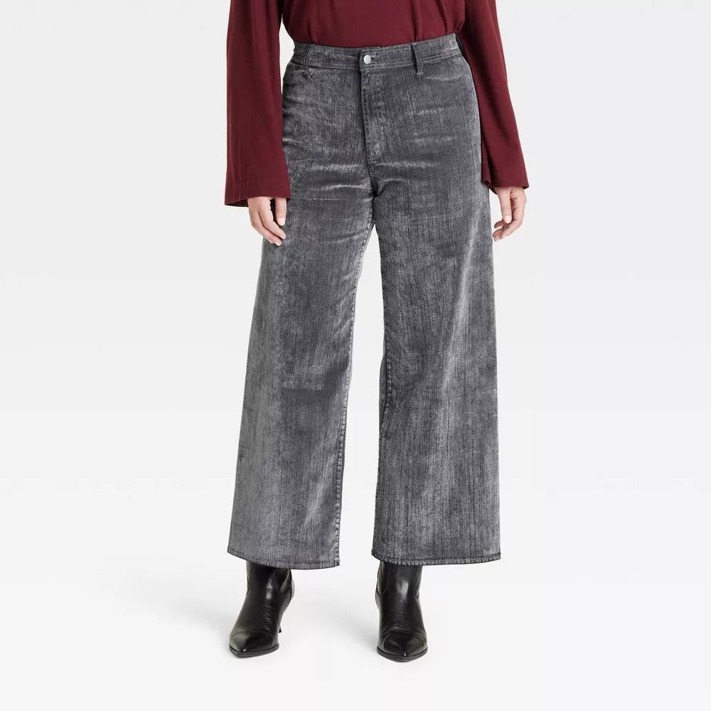 Women's High-Rise Holiday Wide Leg Ankle Jeans (Buy 2 Free Shipping✔️)