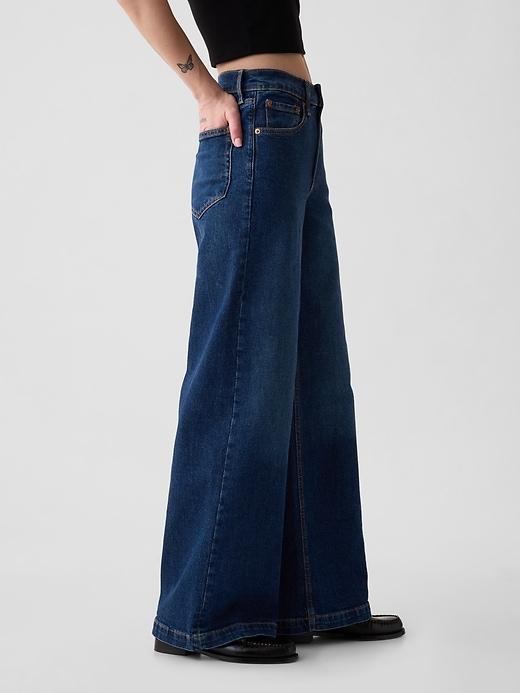 High Rise Stride Wide-Leg Jeans (Buy 2 Free Shipping✔️)