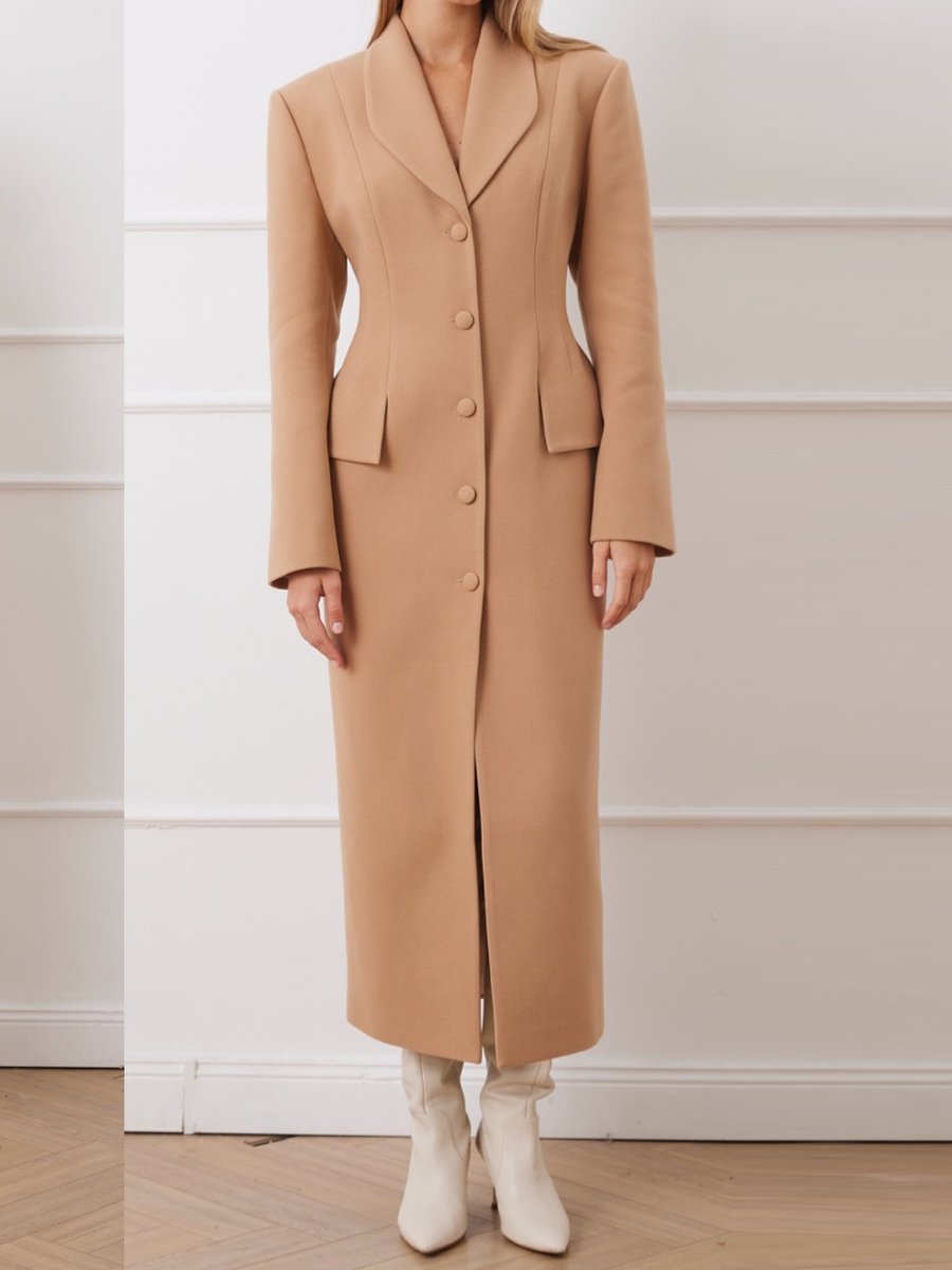 Demure Comfy Long Coat