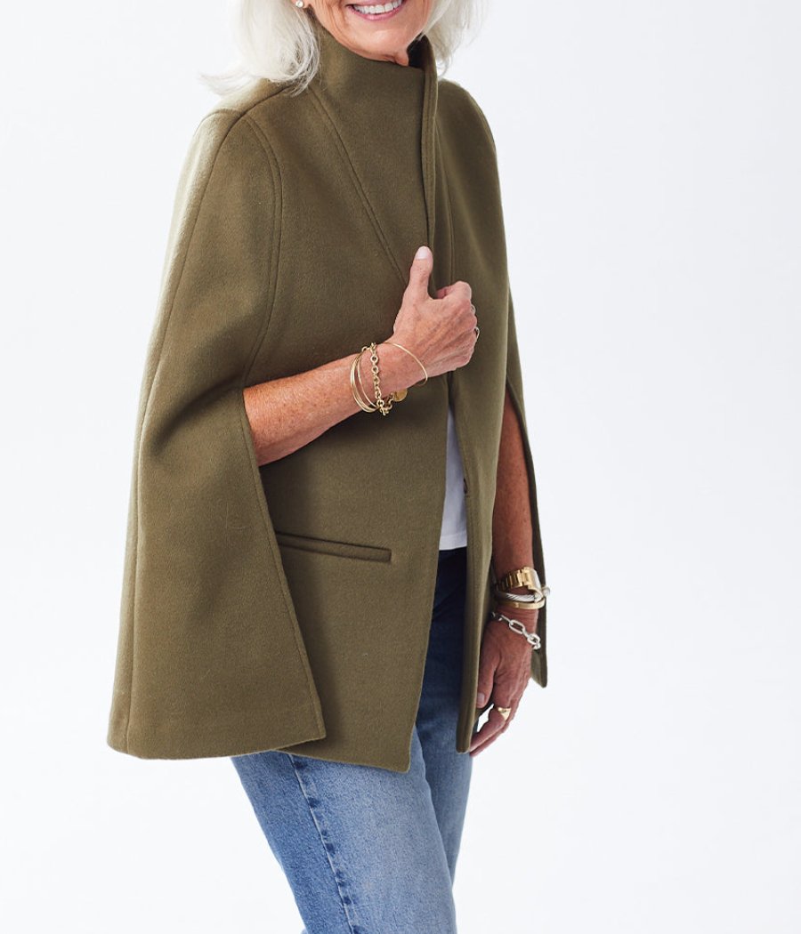 The Chic Cape Jacket